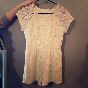Lace jumper